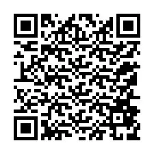 QR-Code für Telefonnummer +12156879778