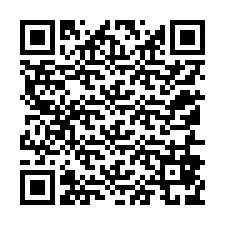 QR-code voor telefoonnummer +12156879808