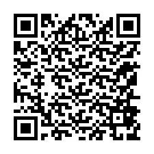 QR-Code für Telefonnummer +12156879972