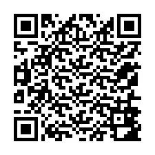 Código QR para número de teléfono +12156882813