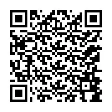 QR-koodi puhelinnumerolle +12156884559