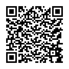 Código QR para número de teléfono +12156884904