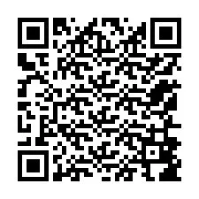 Código QR para número de teléfono +12156886027