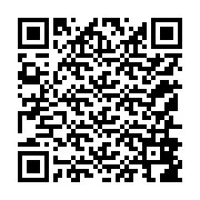 QR-код для номера телефона +12156886870