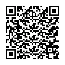 QR-koodi puhelinnumerolle +12157178706