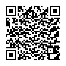 QR-koodi puhelinnumerolle +12157410410