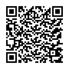 QR-код для номера телефона +12157417104