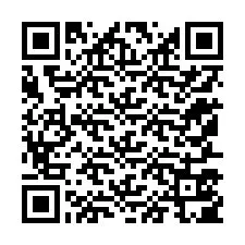 QR Code สำหรับหมายเลขโทรศัพท์ +12157505032