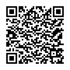 Código QR para número de teléfono +12157525431