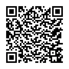 QR-koodi puhelinnumerolle +12157541187