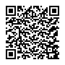 QR kód a telefonszámhoz +12157581320