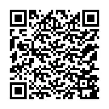 QR-koodi puhelinnumerolle +12157581321