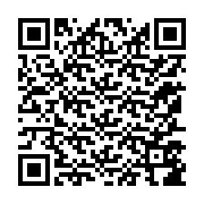 QR kód a telefonszámhoz +12157586162