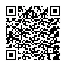 Código QR para número de teléfono +12157586163