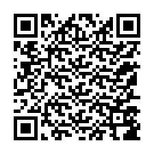 QR-koodi puhelinnumerolle +12157586164