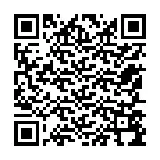 QR-koodi puhelinnumerolle +12157594227