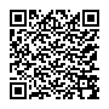 QR kód a telefonszámhoz +12157594434