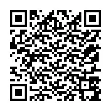 Codice QR per il numero di telefono +12157595809
