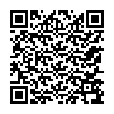 QR Code สำหรับหมายเลขโทรศัพท์ +12157596317