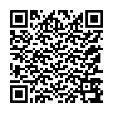 QR-код для номера телефона +12157597878