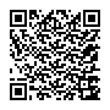 Código QR para número de telefone +12157743843