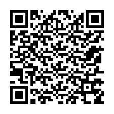 Código QR para número de teléfono +12157758047