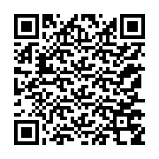 QR-код для номера телефона +12157758390