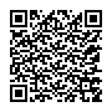 QR kód a telefonszámhoz +12157759488