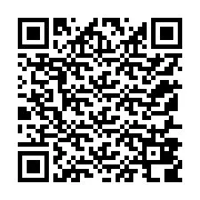 Kode QR untuk nomor Telepon +12157808204