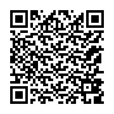 QR Code สำหรับหมายเลขโทรศัพท์ +12157809655