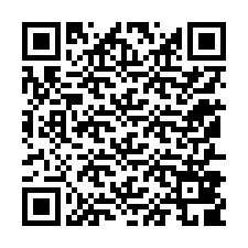 QR kód a telefonszámhoz +12157809656