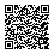 QR-koodi puhelinnumerolle +12157809657