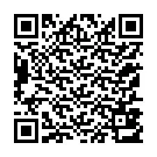 QR-koodi puhelinnumerolle +12157813554