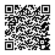 QR-code voor telefoonnummer +12157842437