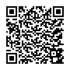 Codice QR per il numero di telefono +12157842438