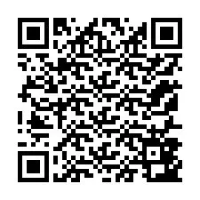 QR Code สำหรับหมายเลขโทรศัพท์ +12157843605