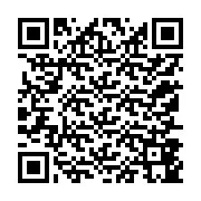 QR-koodi puhelinnumerolle +12157845298