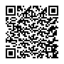 QR Code สำหรับหมายเลขโทรศัพท์ +12157845302