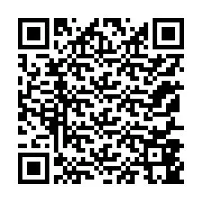 QR kód a telefonszámhoz +12157845305