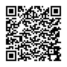 QR-код для номера телефона +12157894936