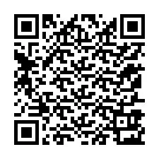 QR-koodi puhelinnumerolle +12157923042