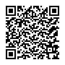 Código QR para número de teléfono +12157924511