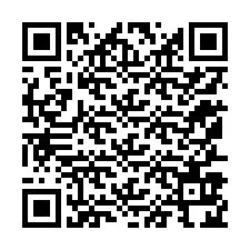 Kode QR untuk nomor Telepon +12157924562