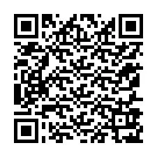 Código QR para número de teléfono +12157927202