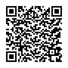 Codice QR per il numero di telefono +12157928158