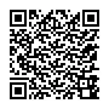 QR-код для номера телефона +12157940046