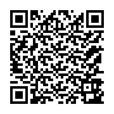 QR-код для номера телефона +12157943971