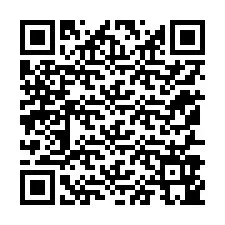 Kode QR untuk nomor Telepon +12157945612