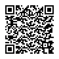 Codice QR per il numero di telefono +12157948058