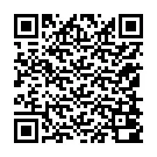 QR код за телефонен номер +12158000092